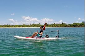 MotoSUP Inflatable Paddle Board SUP