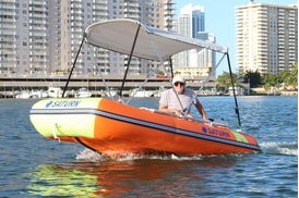 2-Bow Folding Bimini Top