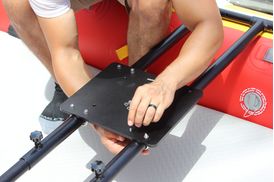 Mounting seat platform