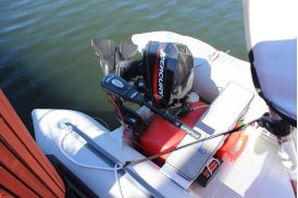 12 Volts Brushless 1HP Electric  Outboard