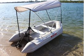 2-Bow Folding Bimini Top