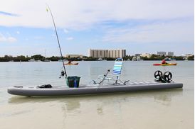 Setup for 1 person kayaking