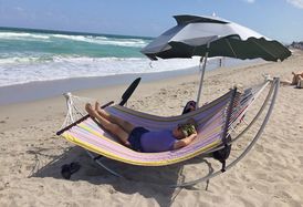 Folding Beach Hammock -Standard