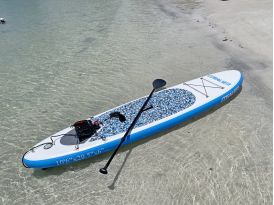 Stand Up SUP with electric fin
