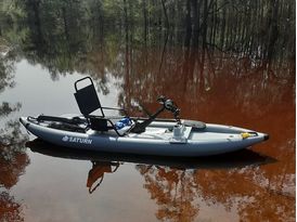 Customer's pic of pedal kayak