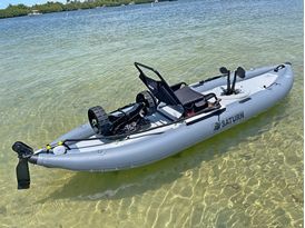 Pedal Kayak with Pelican Rudder Control