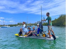 Extra Wide SUP Board for fishing