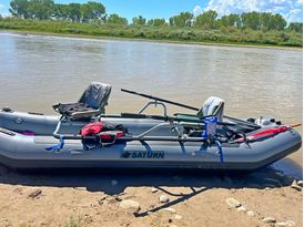 Fly Fishing River Raft