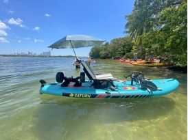 Saturn Pedal Kayak Island Trip