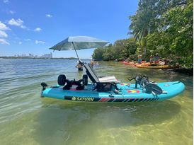 Saturn Pedal Kayak Island Trip