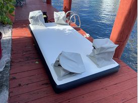 Smaller 8x4' inflatable dock