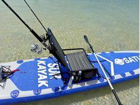 Fishing rods installed