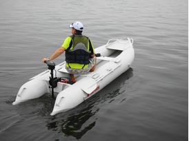 12 Volts 55 Lbs Electric  Outboard