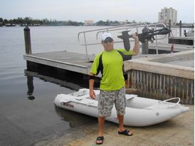 12 Volts 55 Lbs Electric  Outboard