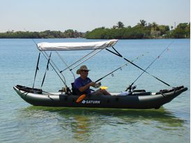 Saturn Inflatable Fishing Kayaks FK396