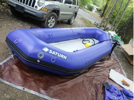 Saturn RD365XL River Raft Customer's pic