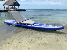 SUP414 with inflatable lounger