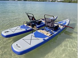 DIY Catamaran from 2 x SUP414