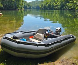 Customer's picture of HD430 boat