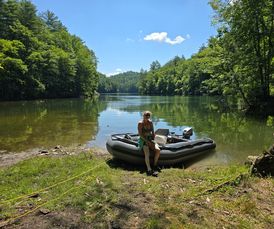 Customer's picture of HD430 boat