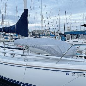 Customer's picture of boat cover