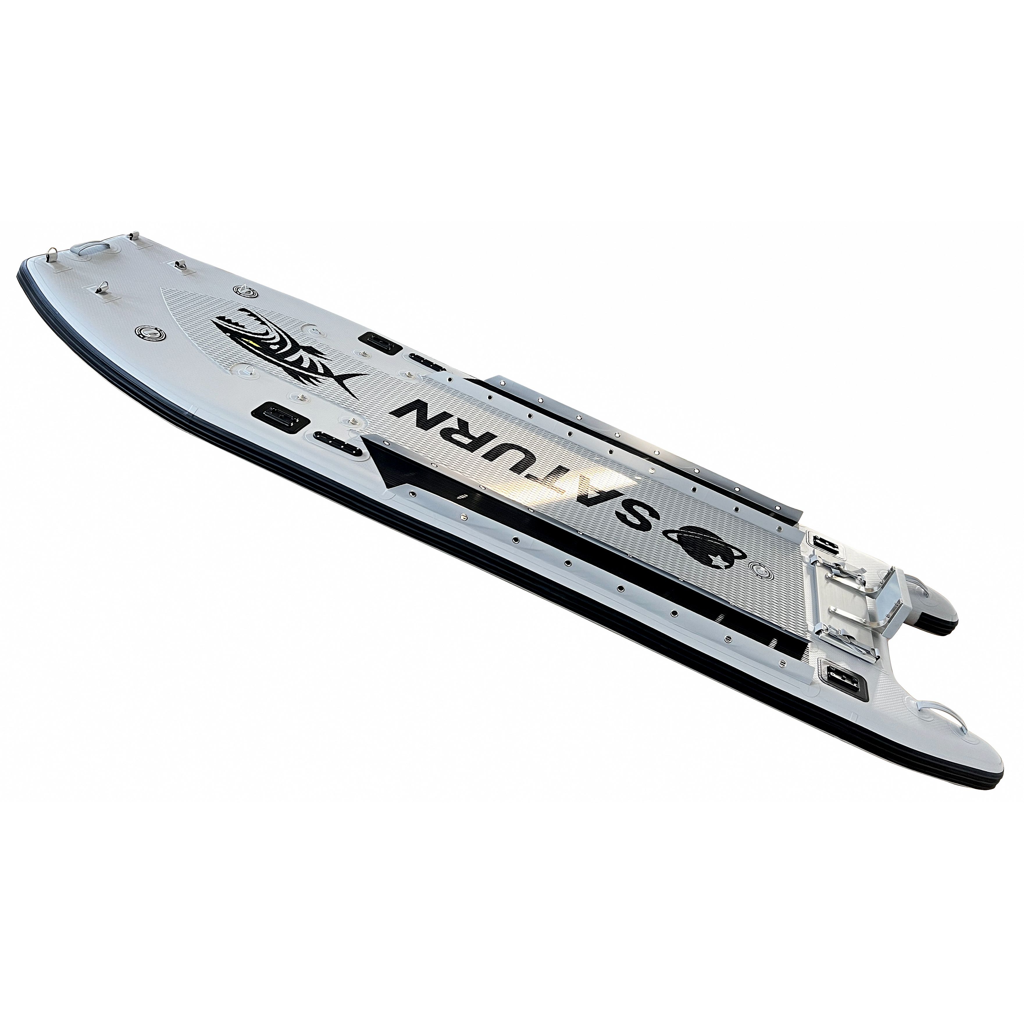 Saturn Xtreme Dual Motor Mount Pro-Angler Inflatable Fishing