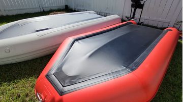 Optional keel install in CB330 boat