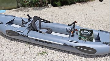 Saturn Inflatable Fishing Kayak