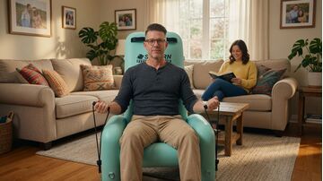 Inflatable Gym Fitness Chair