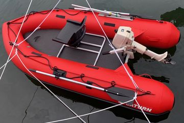 Seating Frame installed on a boat