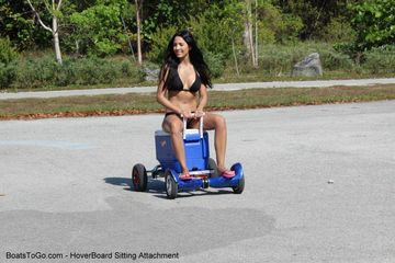 HoverSeat V1.0 with optional round clamp