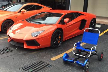 HoverSeat V1.0 with optional round clamp