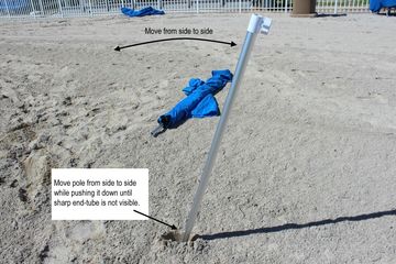 Umbrella Installation Steps