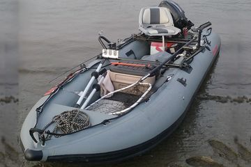 Rowing Frame Installed on SK470XL KaBoat