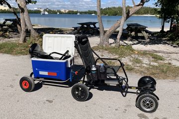 HoverSeat with cooler