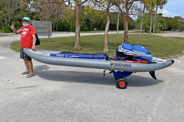 Kayak cart trolley