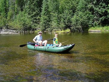 Saturn Inflatable Fishing Kayaks FK396