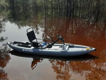 Customer's pic of pedal kayak