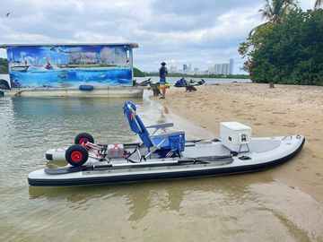 Extra wide motor board