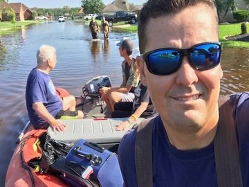 SD488 rescue at Houston after hurricane Harvey