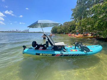 Saturn Pedal Kayak Island Trip