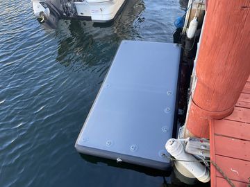 Smaller 8x4' inflatable dock