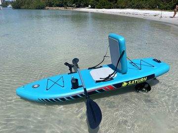 Saturn Travel Kayak on a lake