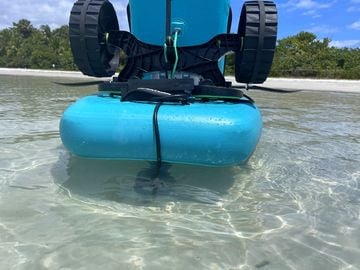 Kayak with Electric Fin