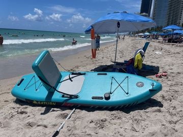 Saturn Travel Kayak on a beach