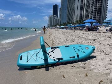 Saturn Travel Kayak on a beach