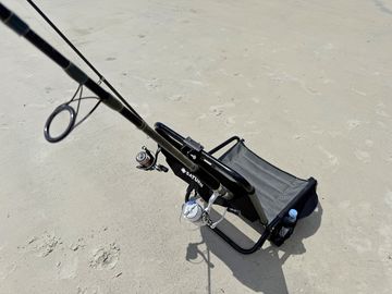 Fishing rods installed