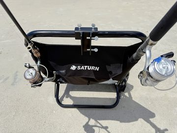 Fishing rods installed