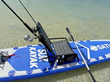 Fishing rods installed