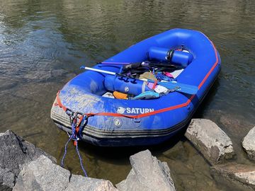 Saturn RD365XL river raft customer's pic